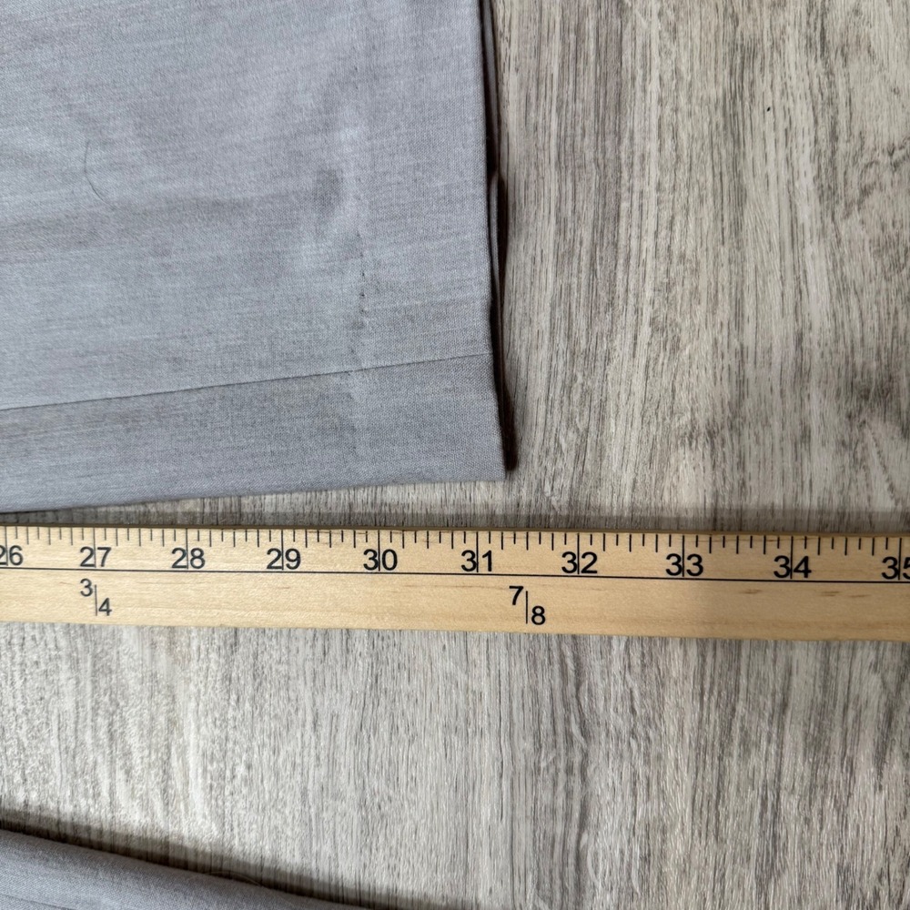 Zac & Rachel Women's Gray Straight Leg Dress Pants Size 6 - Picture 11 of 12